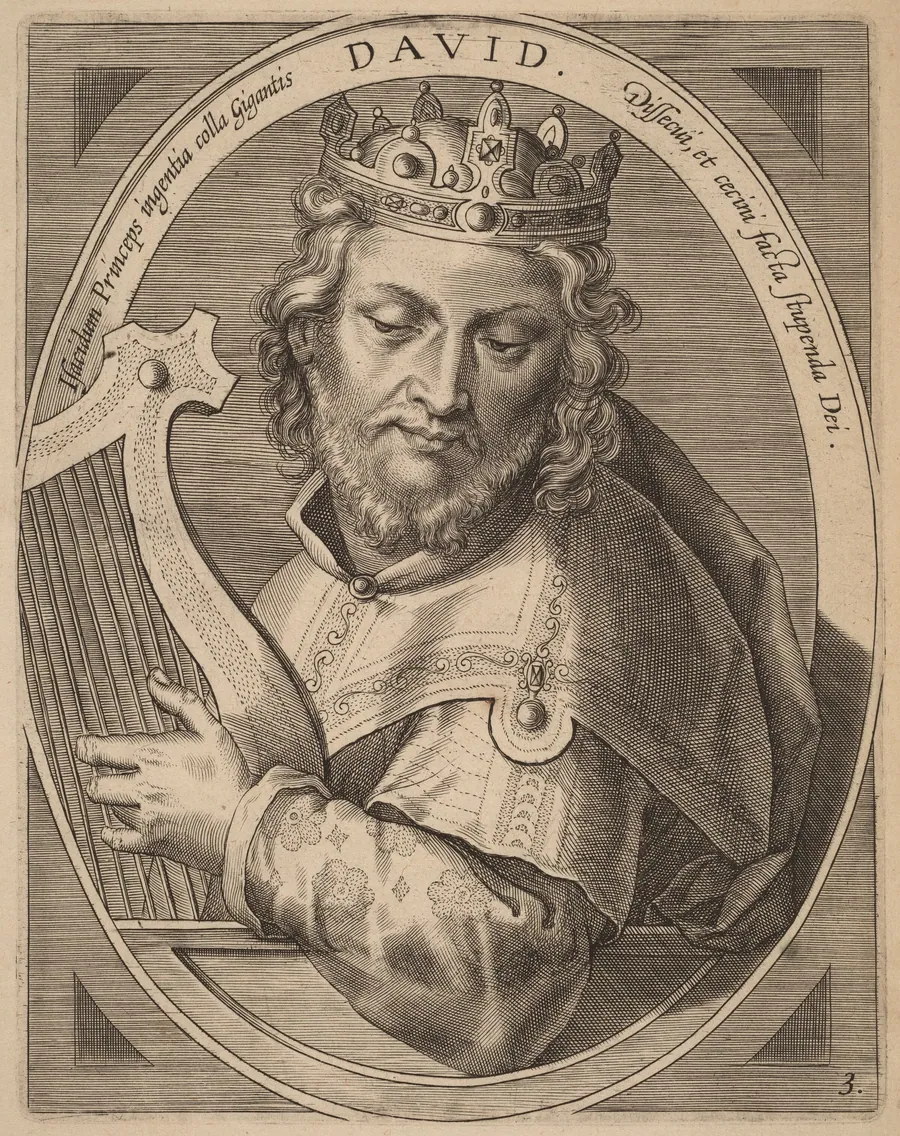 David by Theodor Galle