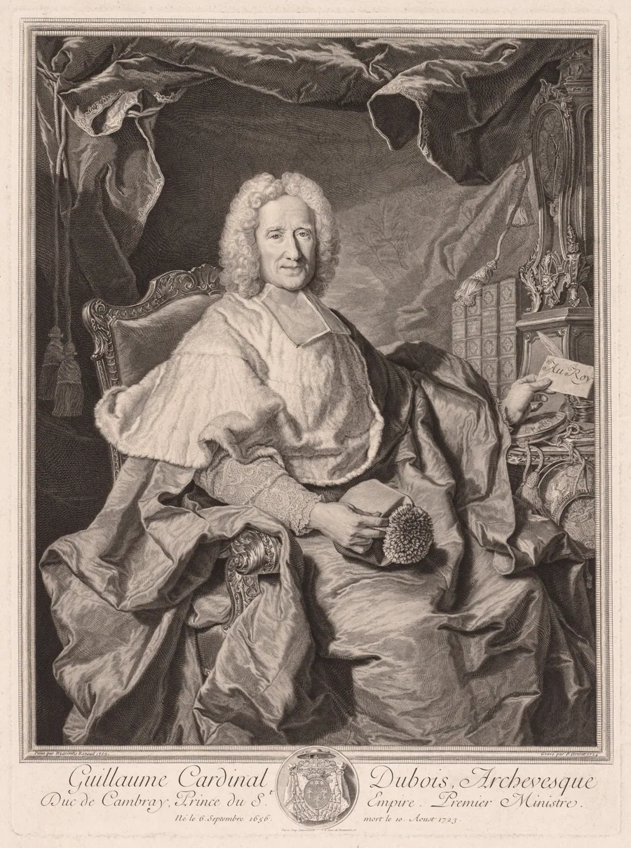 Cardinal Dubois by Pierre-Imbert Drevet