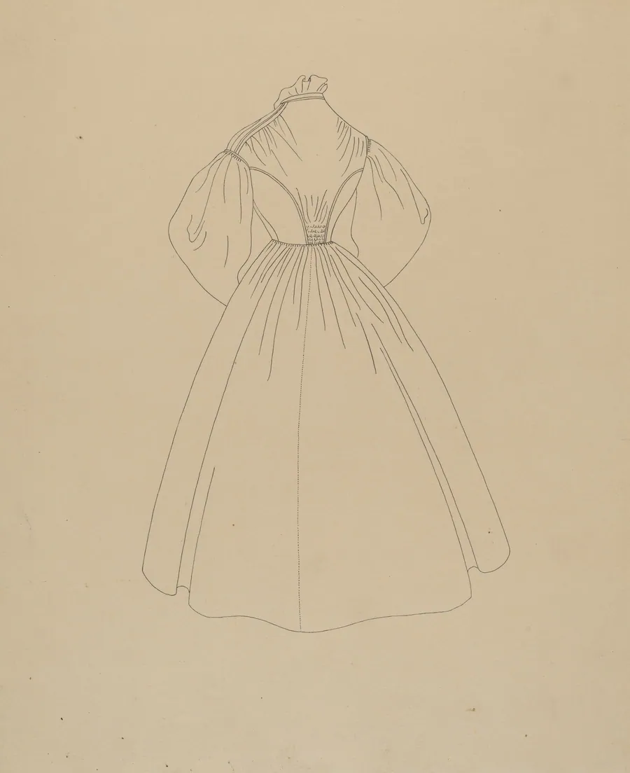 Dress by Mae A. Clarke