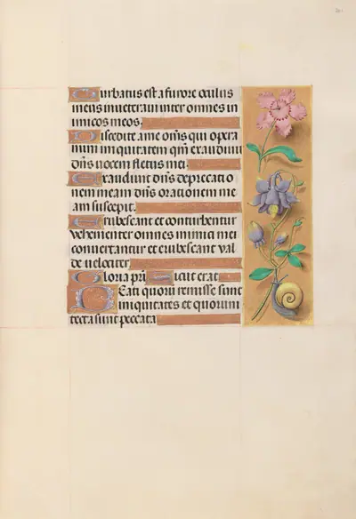 Hours of Queen Isabella the Catholic, Queen of Spain: Fol. 201r