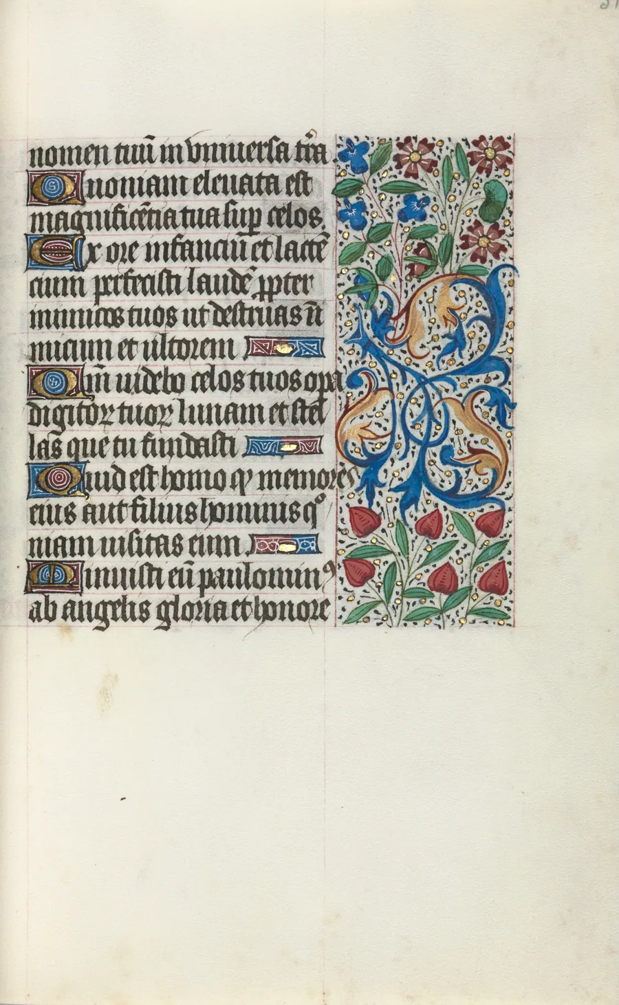 Book of Hours (Use of Rouen): fol. 31r by Master of the Geneva Latini