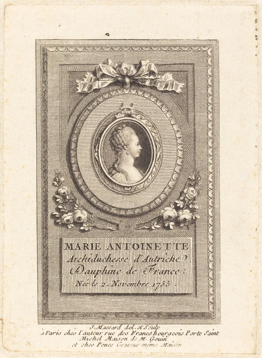 Marie-Antoinette by Jean Massard