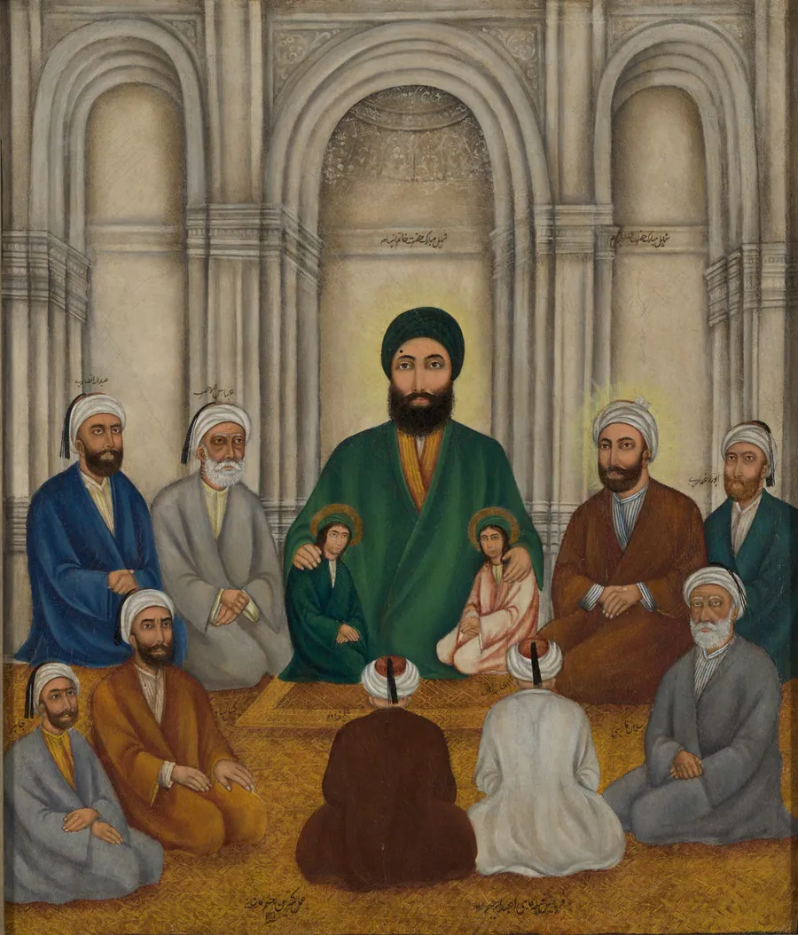 People of the Prophet's House with Companions by Rahim Kashani