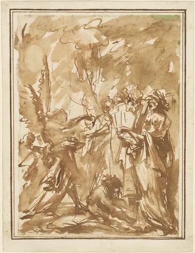 Scherzo with Antique Figures