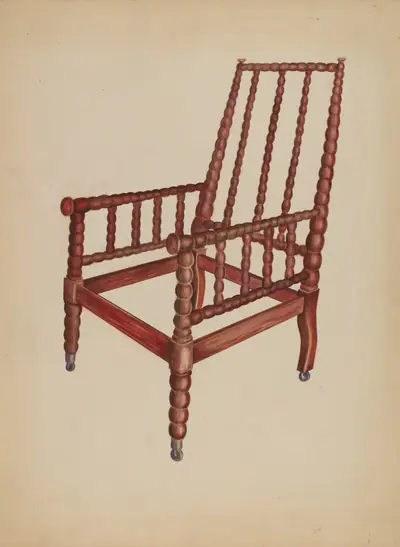 Spool Armchair