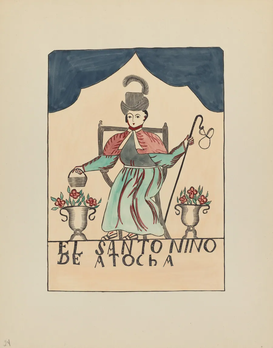 Plate 24: The Lost Child of Atocha: From Portfolio "Spanish Colonial Designs of New Mexico" by American 20th Century