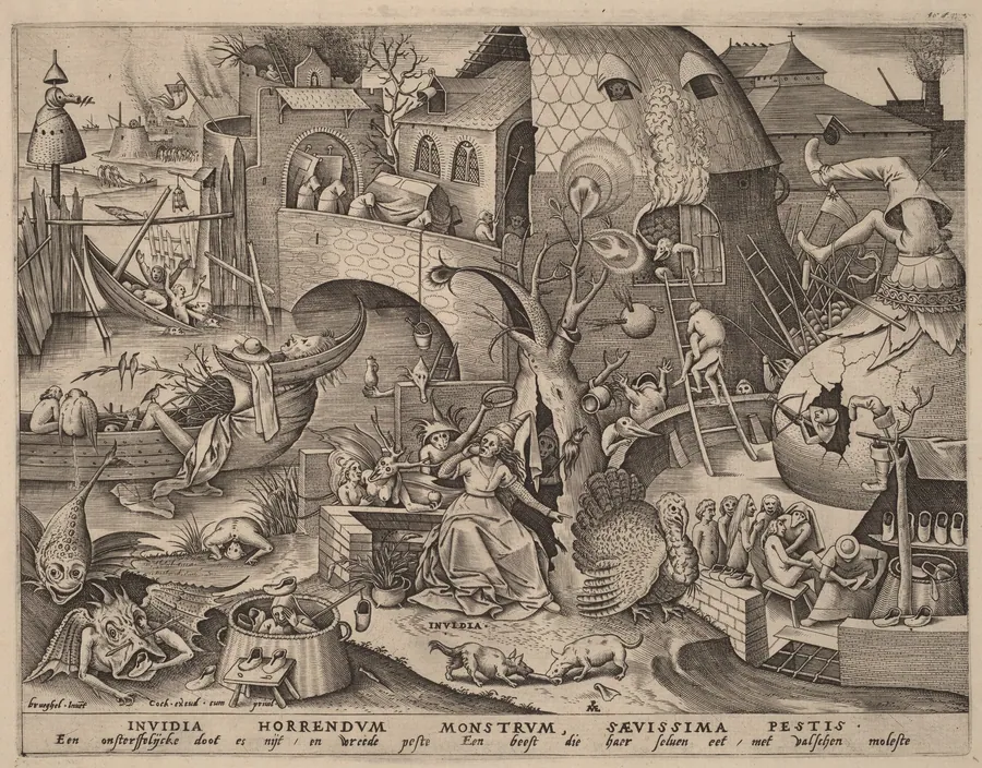 Envy by Pieter van der Heyden