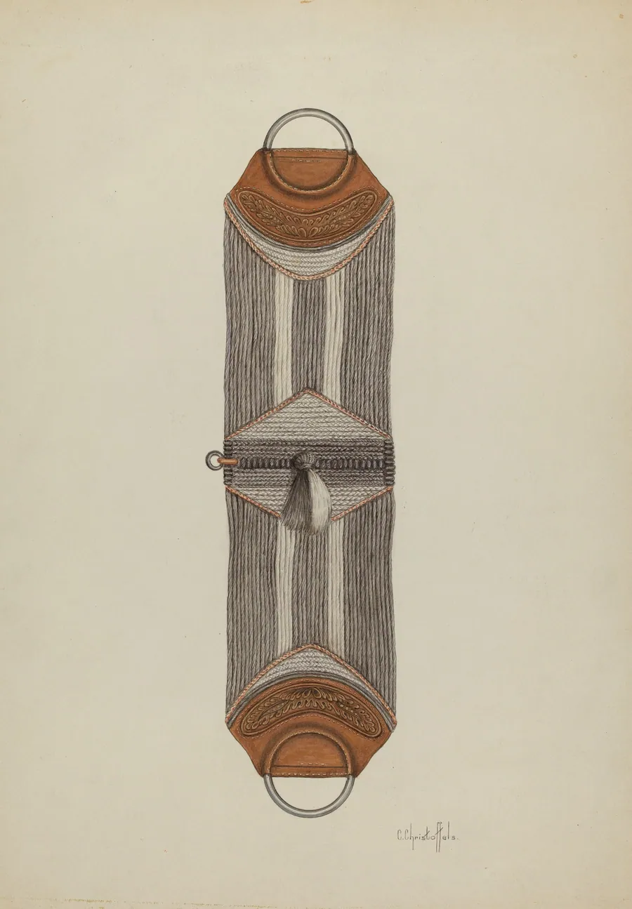 Cinch for Saddle by Cornelius Christoffels