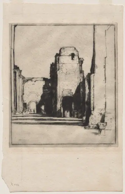 Tepidarium, Baths of Caracella