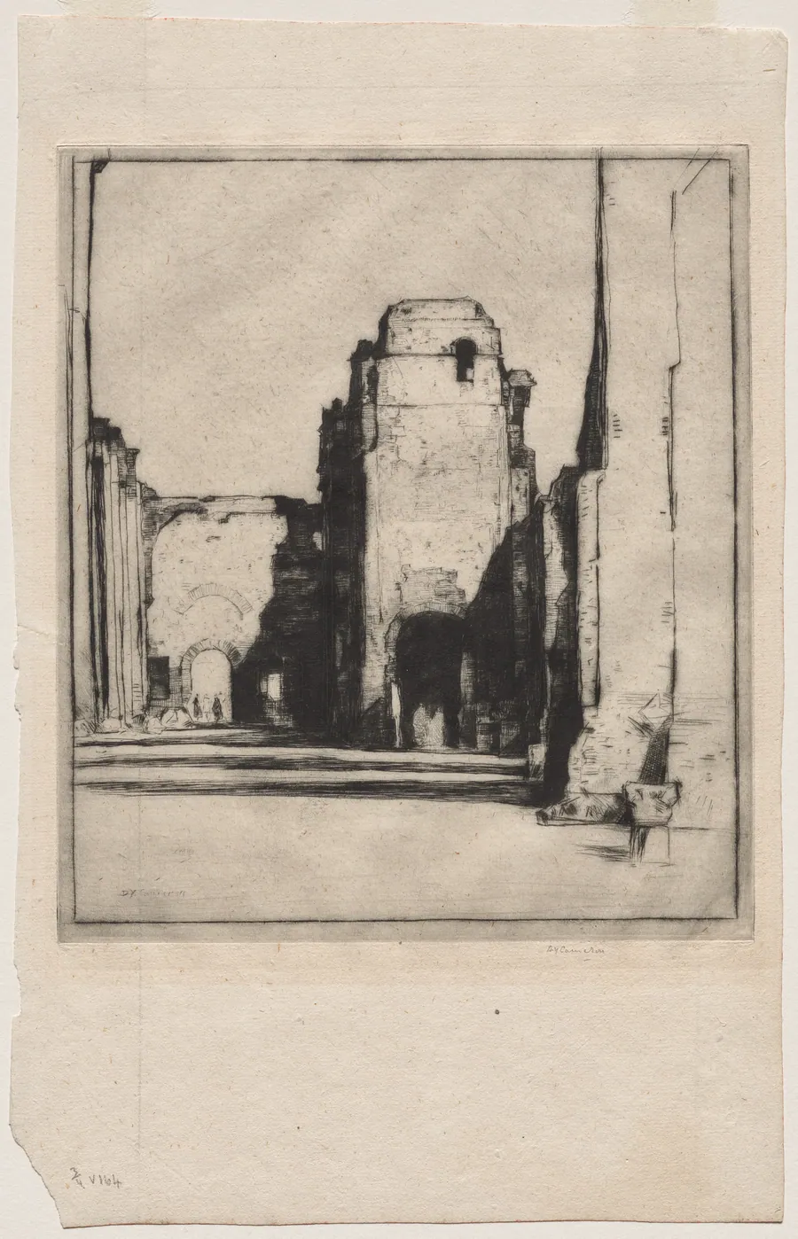 Tepidarium, Baths of Caracella by David Young Cameron