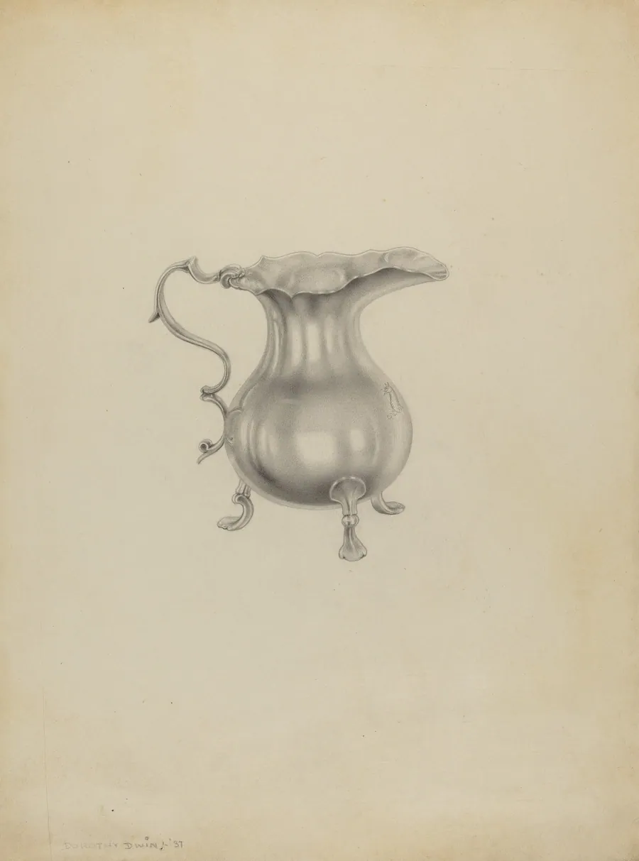 Silver Pitcher by Dorothy Dwin