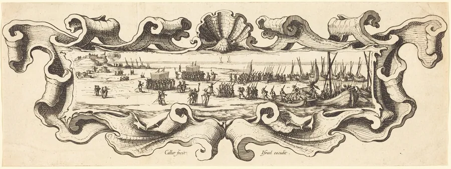 The Landing of the Troops by Jacques Callot