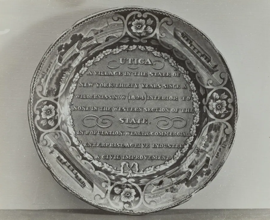 The Utica Plate by Helmut Hiatt