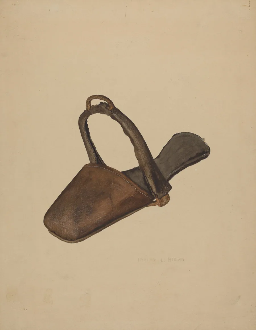 Stirrup Shoe by Irving L. Biehn