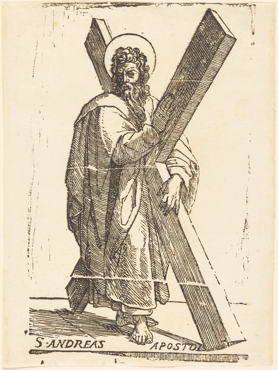 Saint Andrew by Italian 16th Century