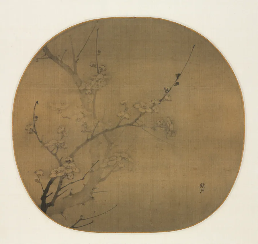 Plum Blossoms in Moonlight by Yan Hui