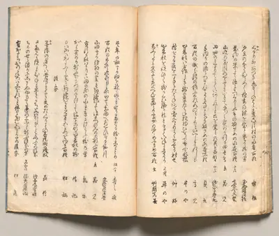 Spread Nineteen from Volume One of People of Japan in Light Verse (Kyōka)