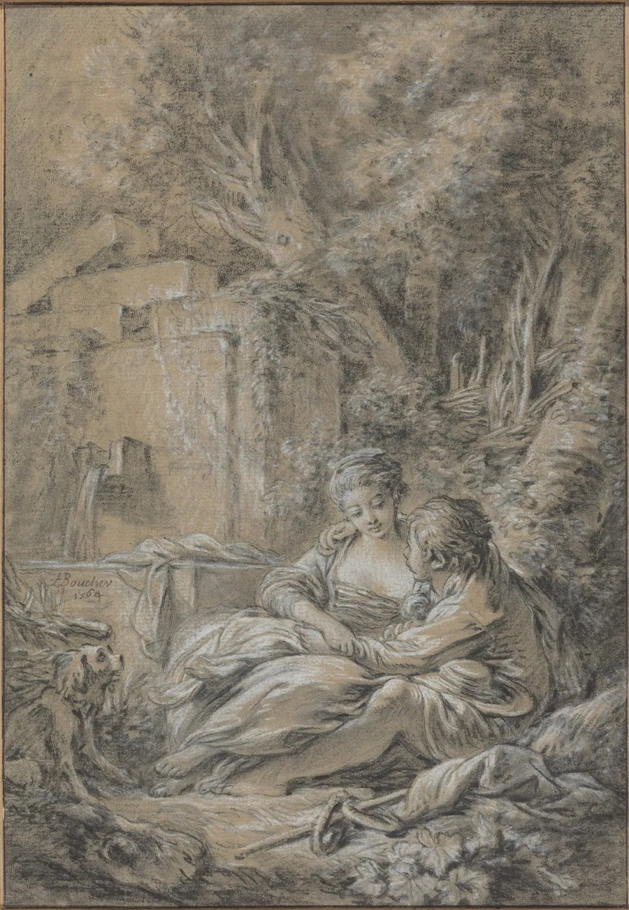 Tête-à-tête by François Boucher