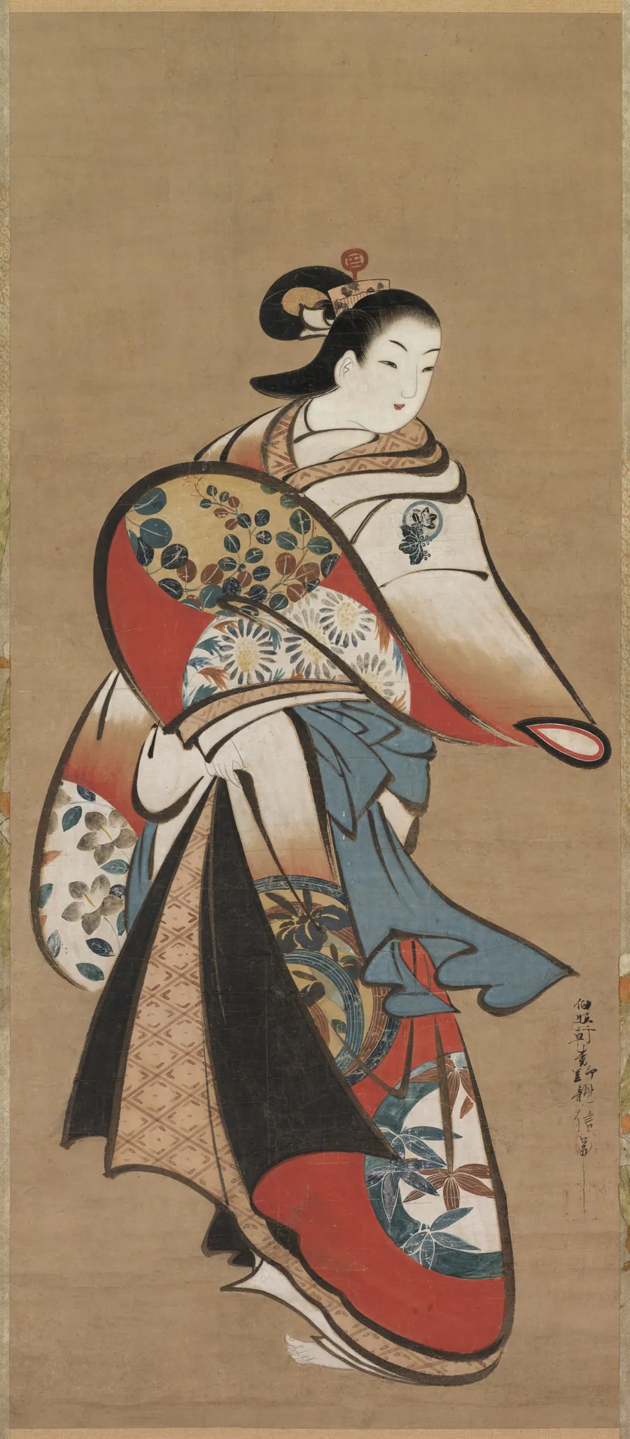 Courtesan by Matsuno Chikanobu