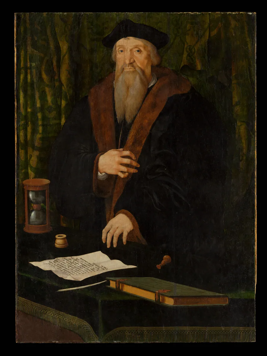 Portrait of a Man, Possibly Jean de Langeac (died 1541), Bishop of Limoges by Netherlandish Painter