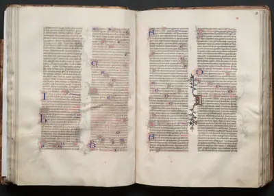 The Gotha Missal: Fol. 50v, Text