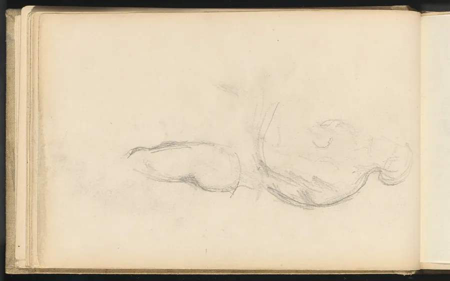 Study of the Allegorical Figure of Health in Rubens' "The Birth of Louis XIII" by Paul Cezanne