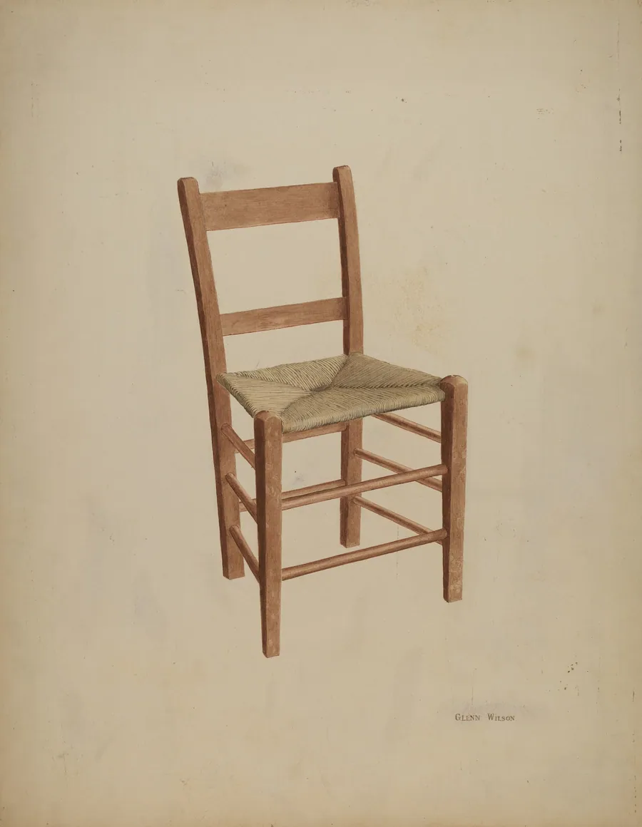 Chair (handmade) by Glenn Wilson