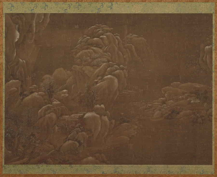 Winter landscape by Formerly attributed to Wang Wei (ca. 701-761)