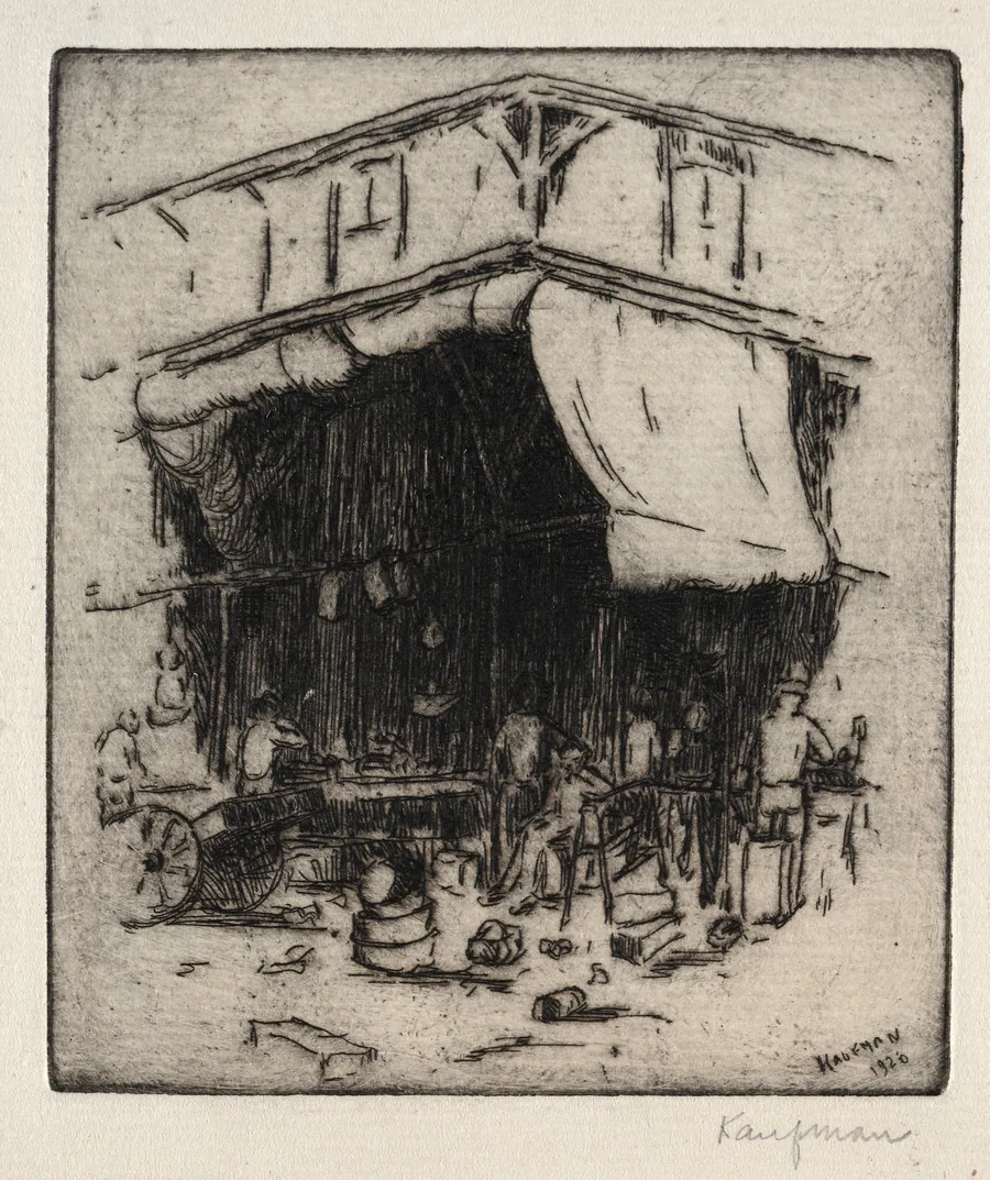 Market Place, No. 1, Cleveland, Ohio by Edwin Kaufman