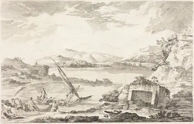 View of the Ancient Port of Phaleron, Athens