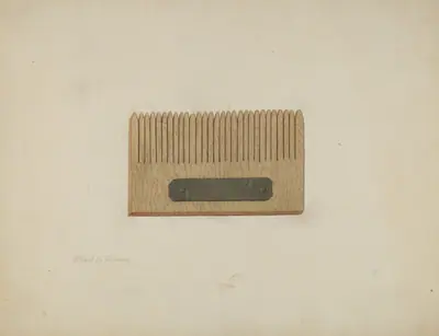 Shaker Comb for Grass Seed