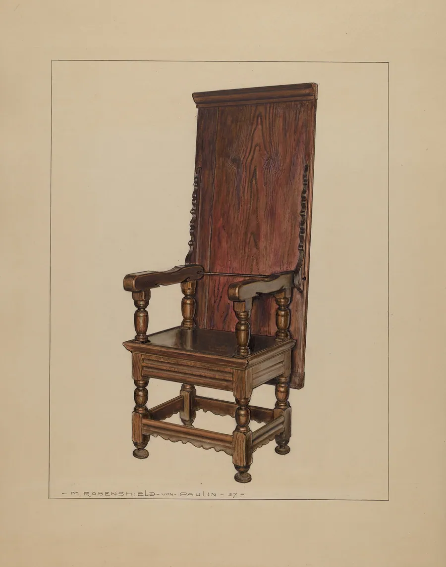 Chair-table by M. Rosenshield-von-Paulin