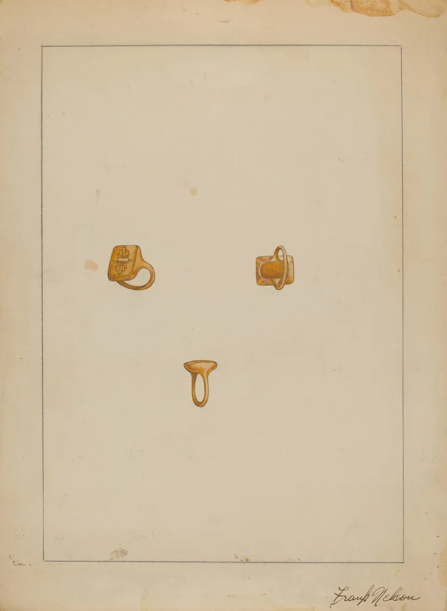 Gold Ring by Frank Nelson