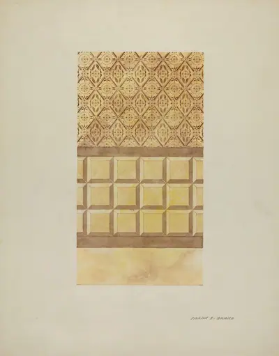 Wall Decoration, on Adobe Ranch House