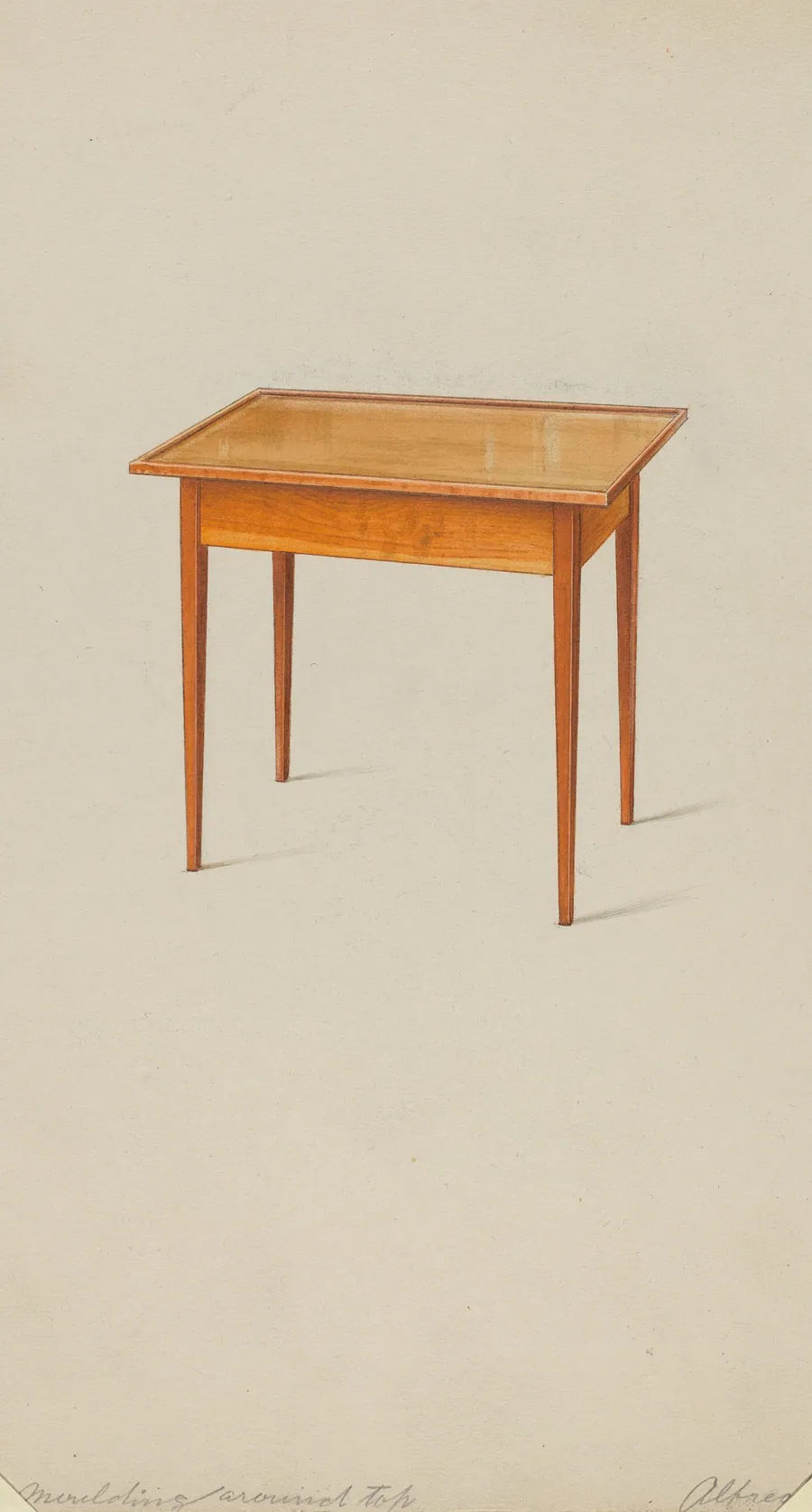 Shaker Small Table by Alfred H. Smith