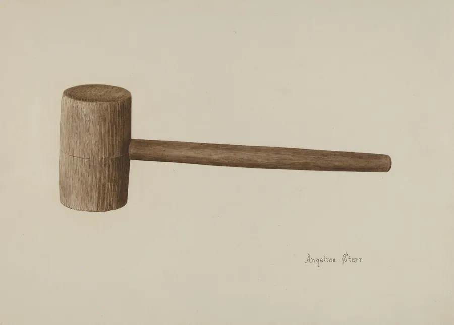 Gavel by Angeline Starr