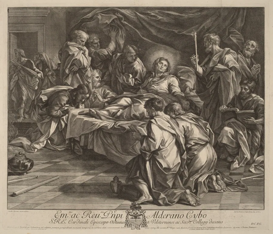 Death of the Virgin by Robert van Audenaerd
