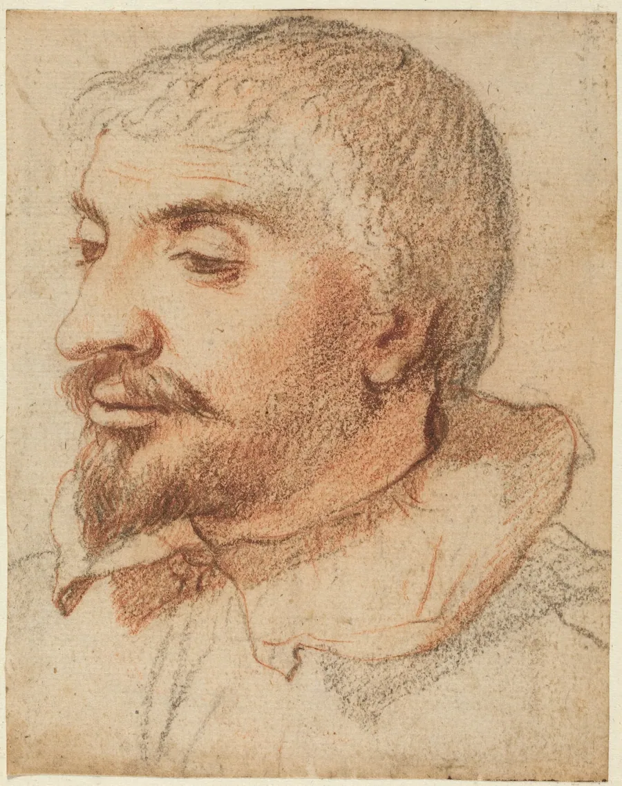 Head of a Man by Italian 17th Century