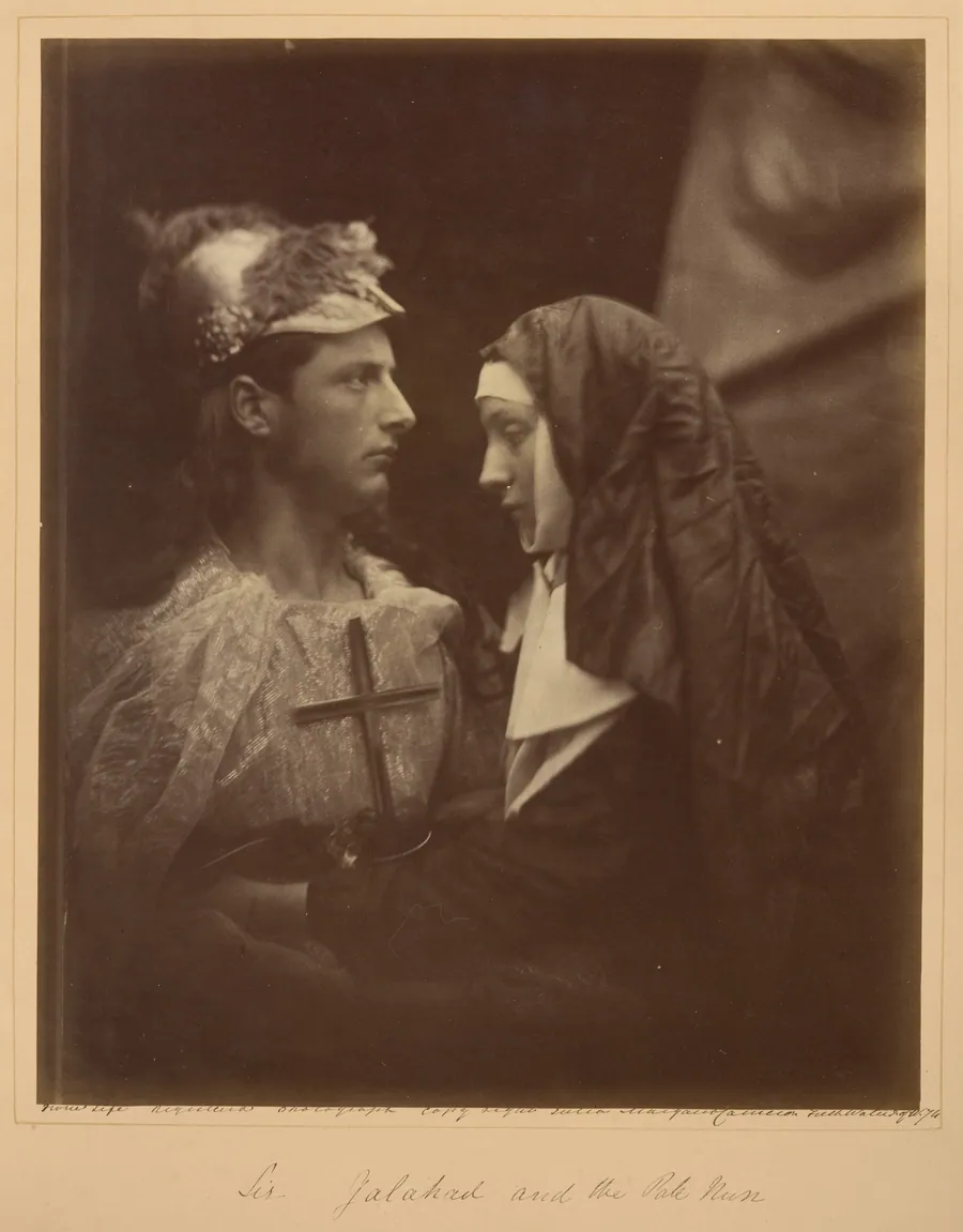 Sir Galahad and the Pale Nun by Julia Margaret Cameron