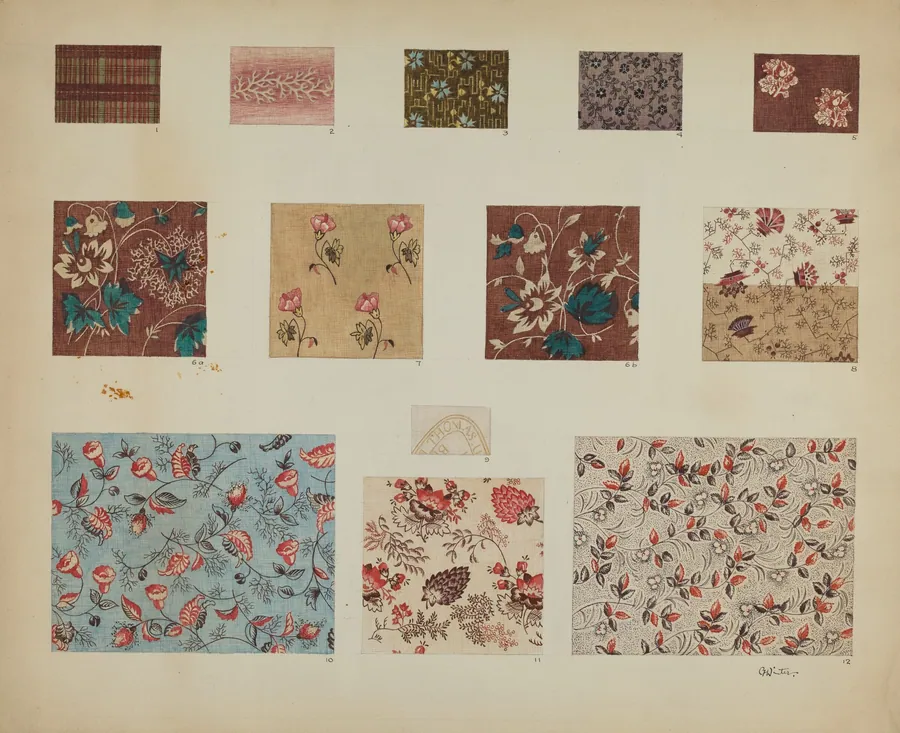 Textiles in Patchwork Quilt by Charlotte Winter