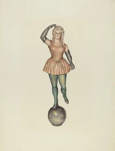 Carousel Calliope Figure
