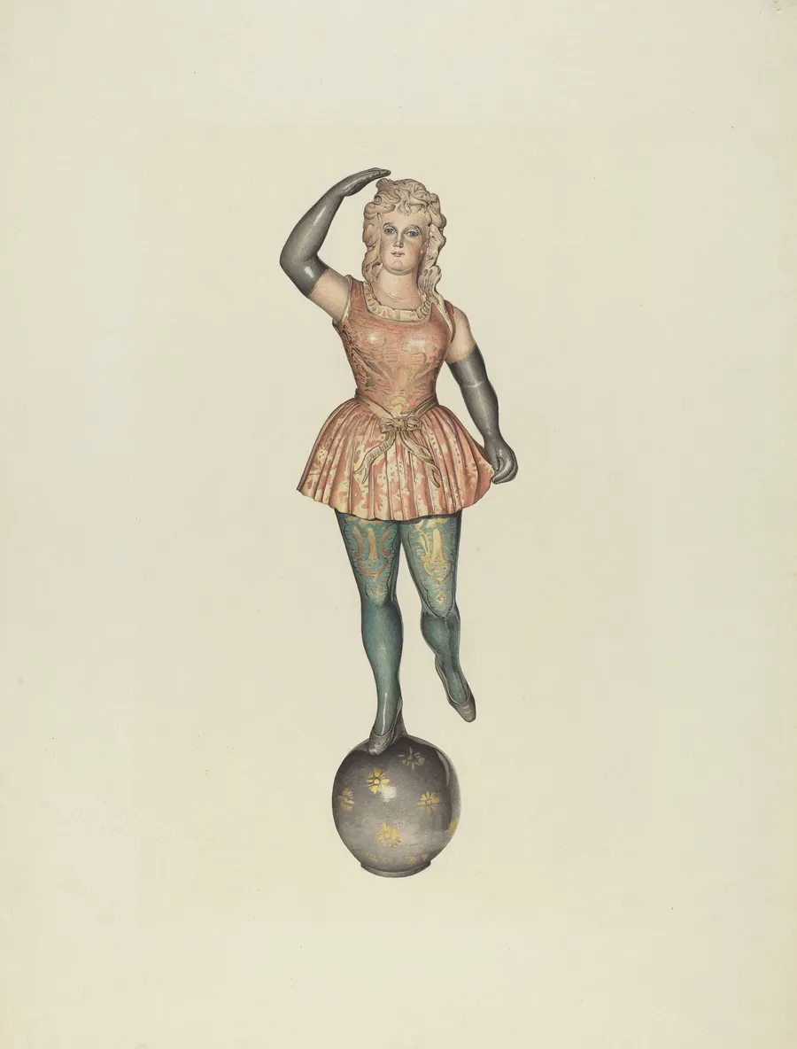 Carousel Calliope Figure by Robert Pohle