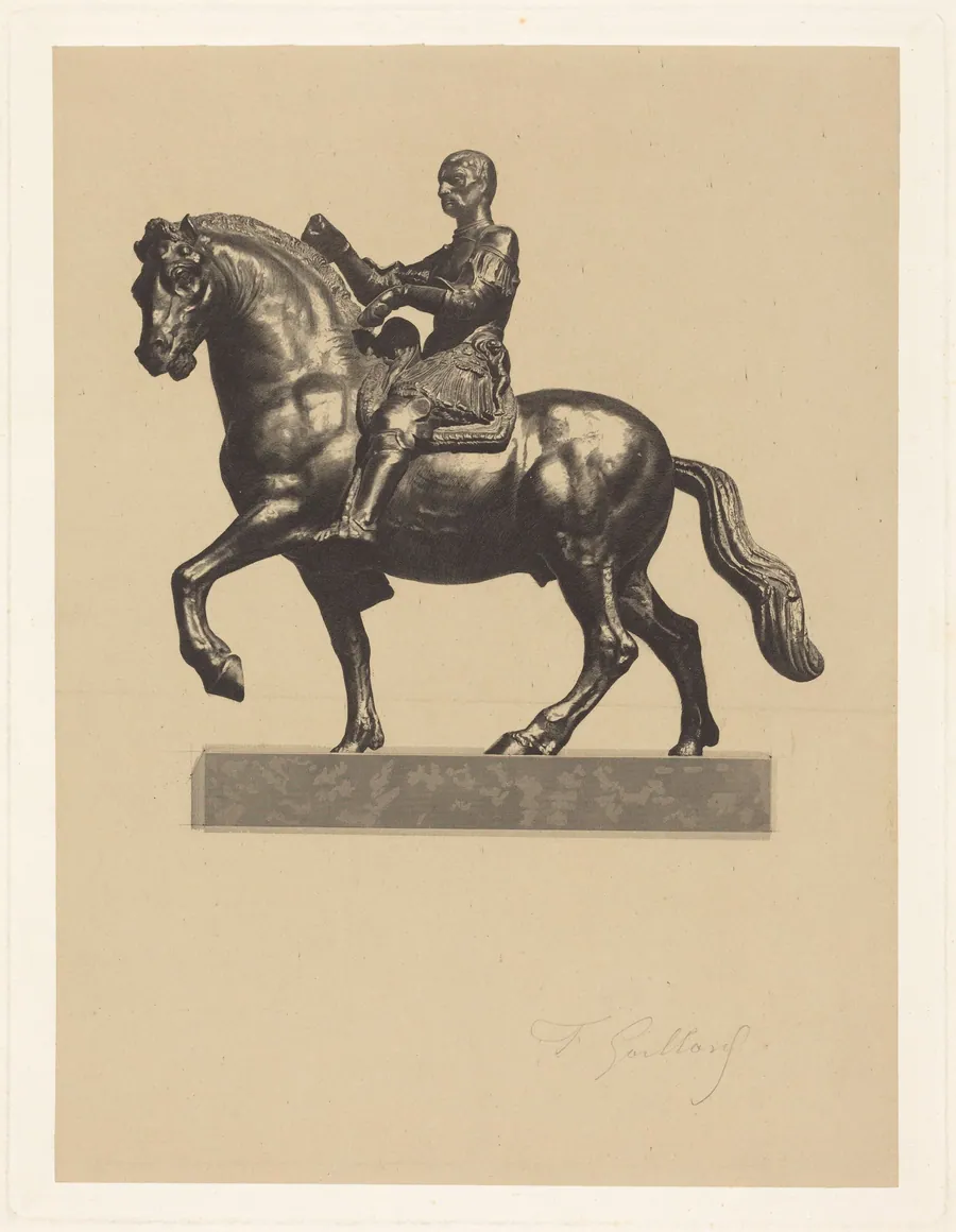Gattamelata by Ferdinand Gaillard