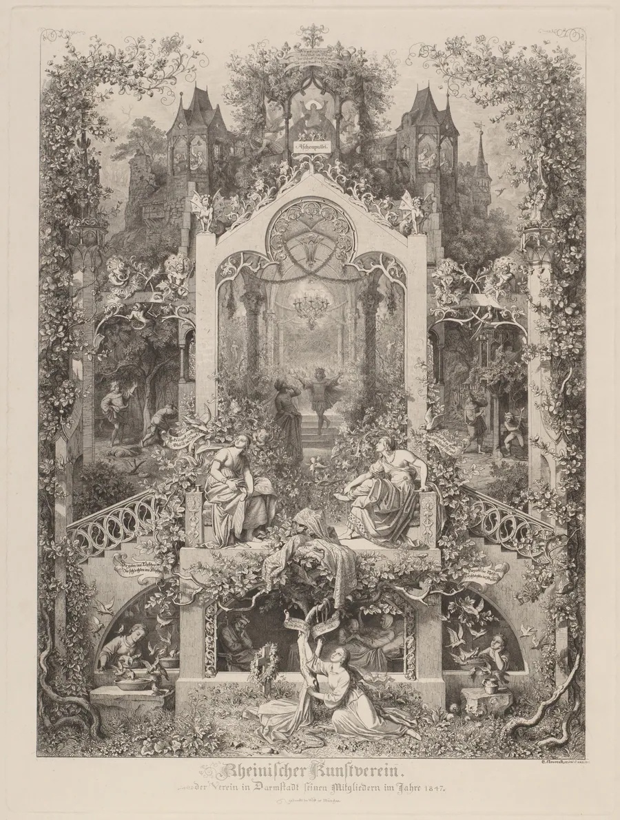 Aschenputtel (Cinderella) by Eugen Napoleon Neureuther