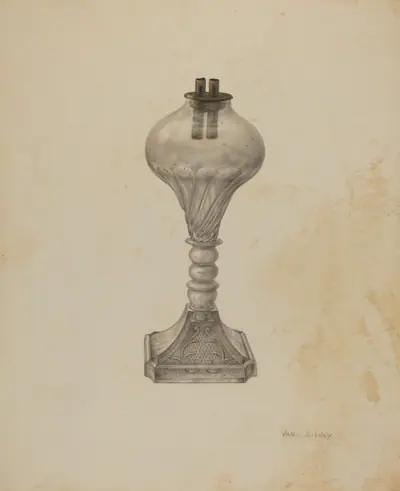 Whale Oil Lamp