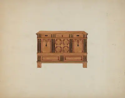 Chest with Two Drawers