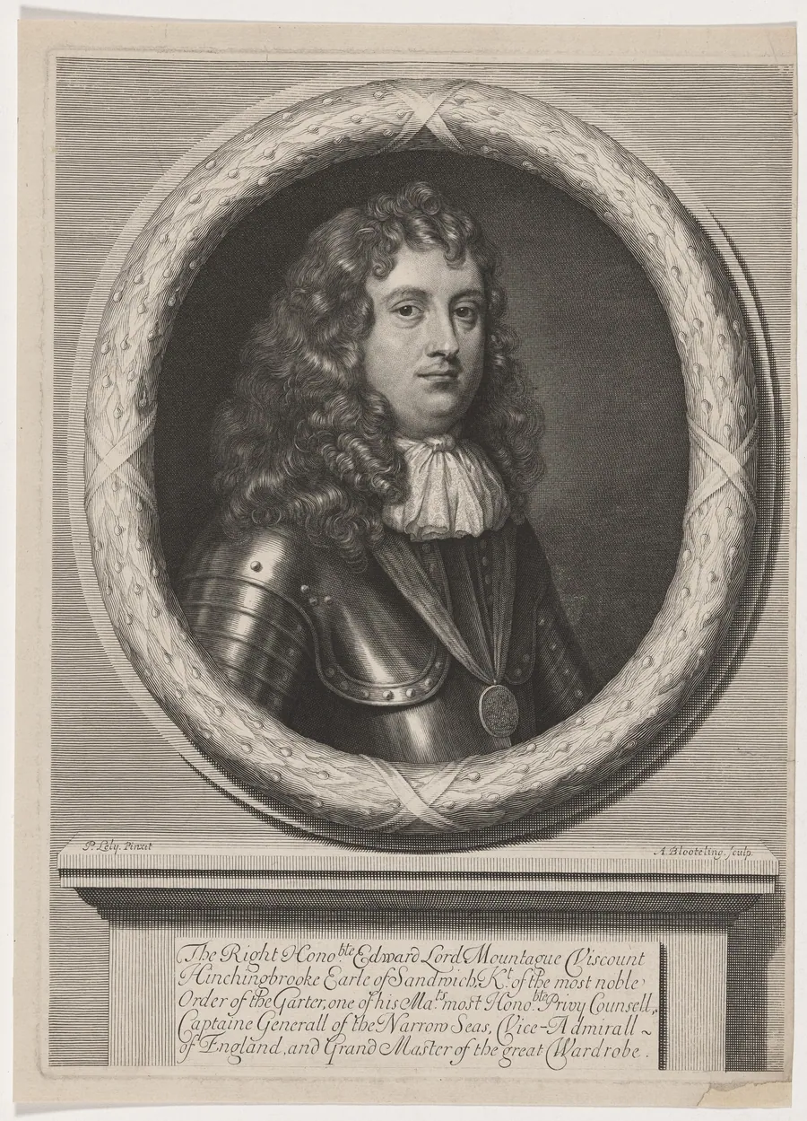 Edward Montagu, First Earl of Sandwich by Abraham Blooteling