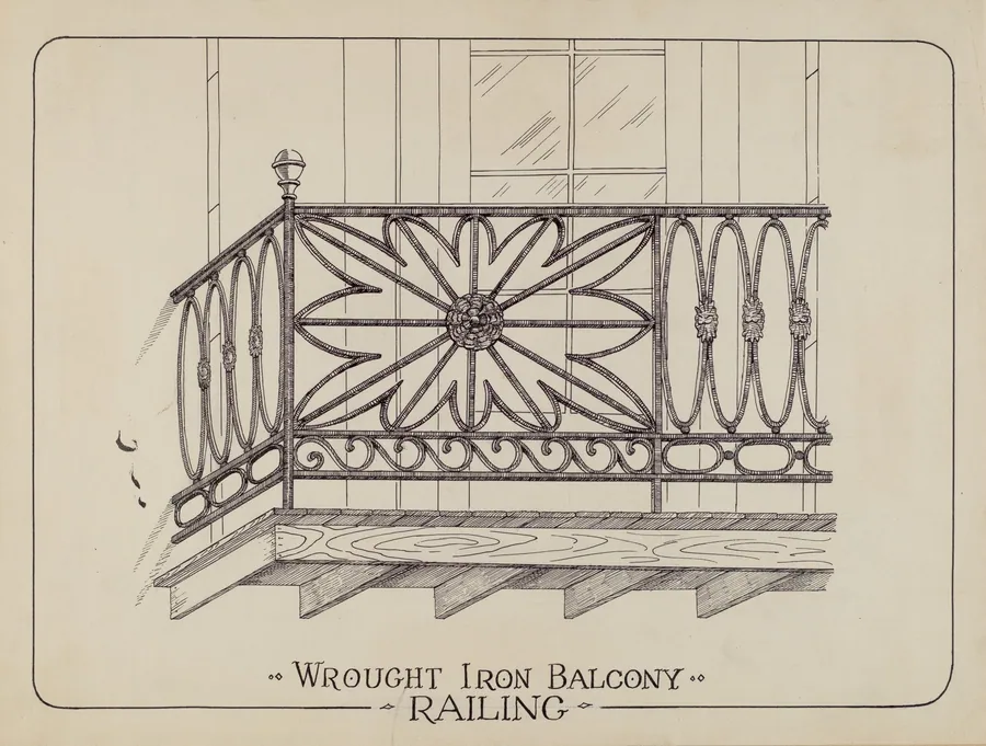 Iron Balcony Railings by Aurelia Arbo
