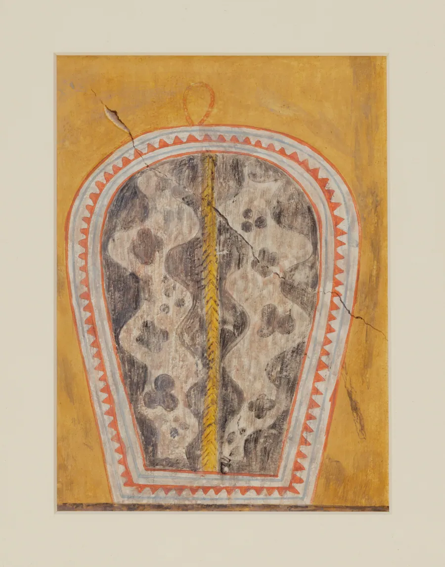 New Year Gift: Shield by Norman de Garis Davies