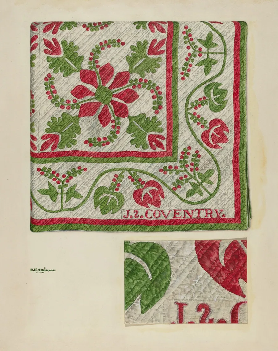 Pepperberry Quilt by Ralph Atkinson